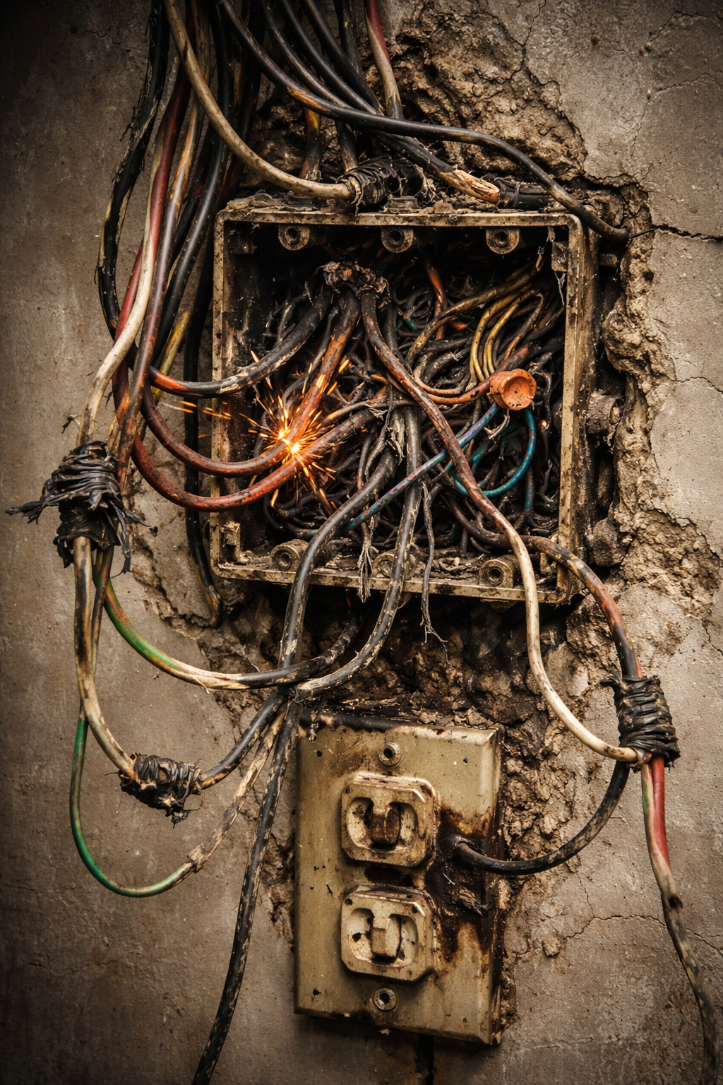 Boite electrique rénovée